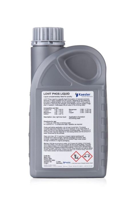 مکمل لویت فوس تامین کننده فسفر و مواد معدنی گلههای طیور ایده پرداز طیور