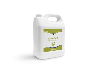 محلول خوراکی ساینوسید ال ضد عفونی کننده مجاری تنفسی طیور ایده پرداز طیور