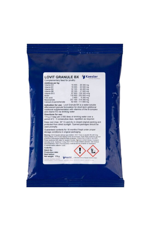 مکمل لویت گرانول بی ایکس ویتامینهای گروه B مخصوص طیور ایده پرداز طیور