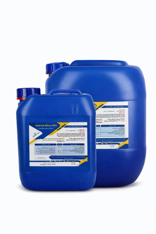 محلول ضدعفونی کننده کاوا سیلور پلاس نانو نقره دامپزشکی ایده پرداز طیور