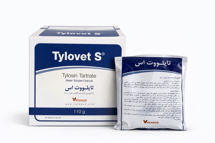 پودر تایلووت اس آنتی بیوتیک مخصوص طیور پخش دارویی ایده پرداز طیور